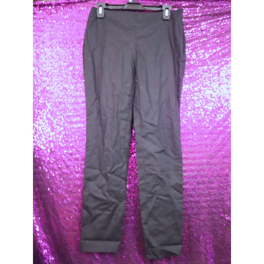 Black Dress Pants 2 Vince Camuto Womens Side Zip Cotton Blend Trousers